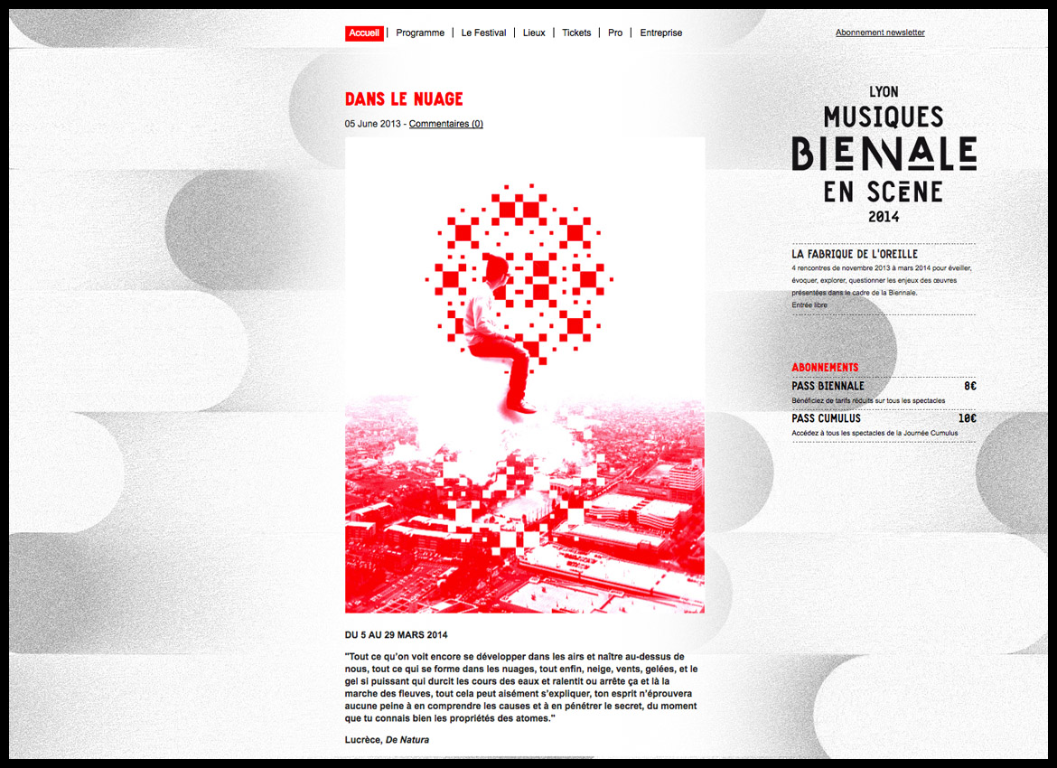 Biennale Musiques en Scène 2014 - Identité - Les Graphiquants