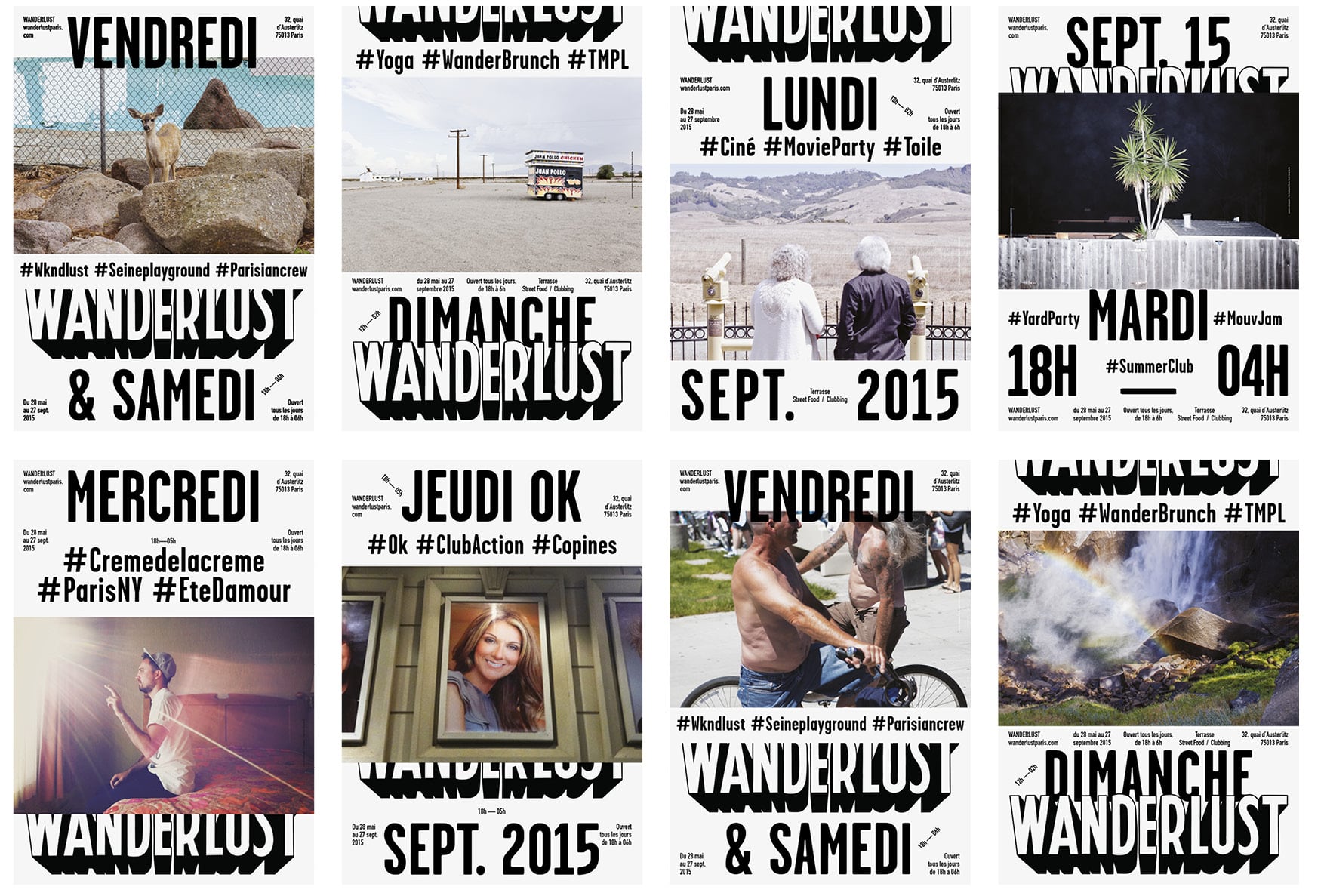 Wanderlust - Saison 2015 - Les Graphiquants