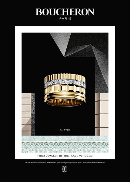 Boucheron - International campaign - Les Graphiquants