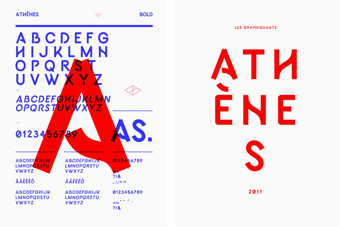 Typographies - Athènes - Les Graphiquants