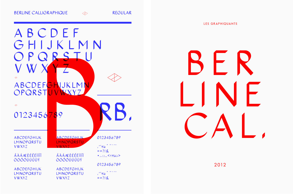 Typographies - Berline - Les Graphiquants