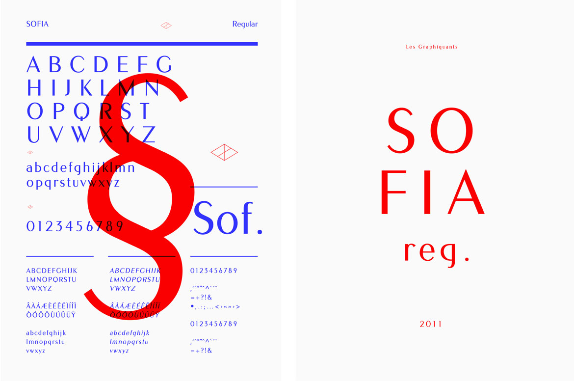 Typographies - Sofia - Les Graphiquants