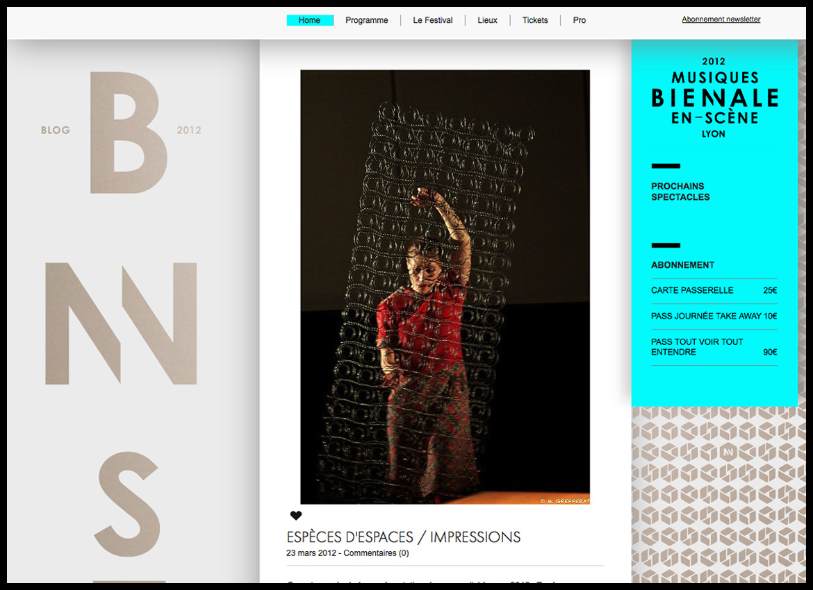 Biennale Musiques en scène 2012 - Identity - Les Graphiquants