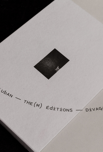 the (m) éditions - Klavdij Sluban — Divagation - Les Graphiquants