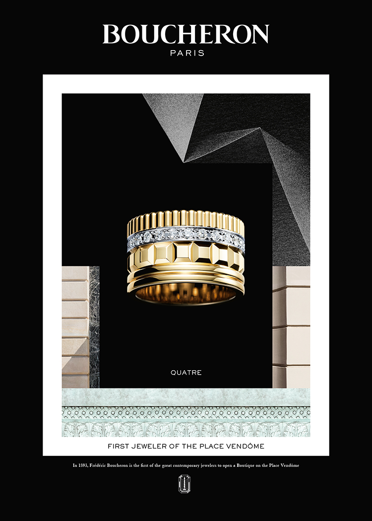 Boucheron - International campaign - Les Graphiquants