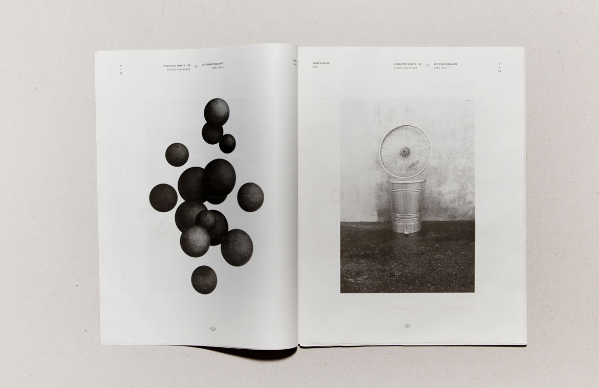 Editions - Unquoted Sheet n°1 - Les Graphiquants