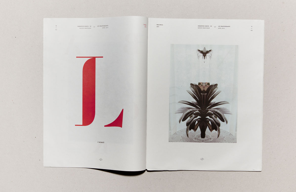 Editions - Unquoted Sheet n°1 - Les Graphiquants