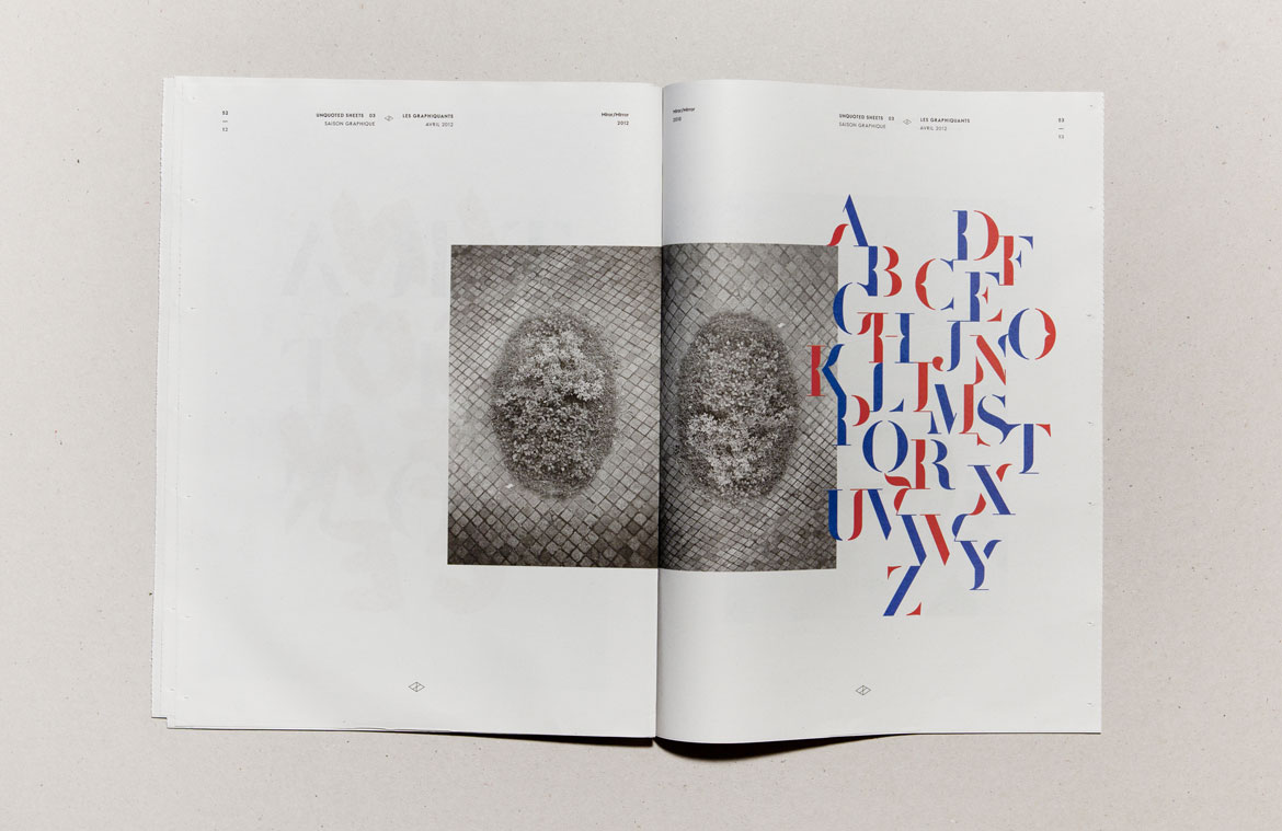 Editions - Unquoted Sheet n°1 - Les Graphiquants