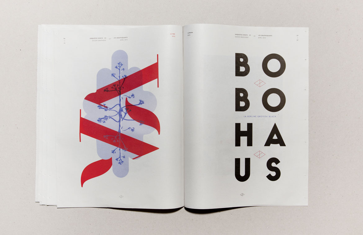 Editions - Unquoted Sheet n°1 - Les Graphiquants