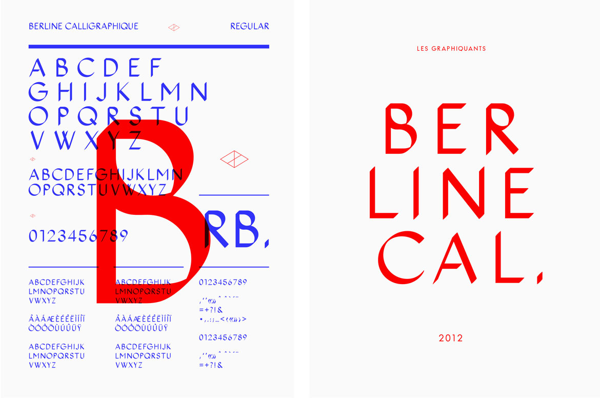 Typography - Berline - Les Graphiquants