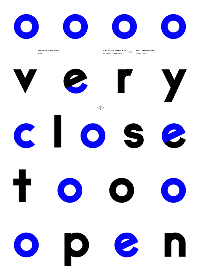 Typography - Berline - Les Graphiquants