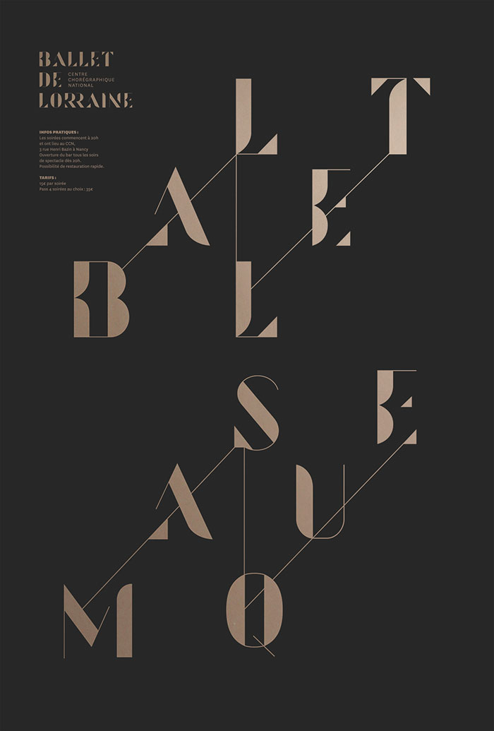 Typography - Lorraine - Les Graphiquants